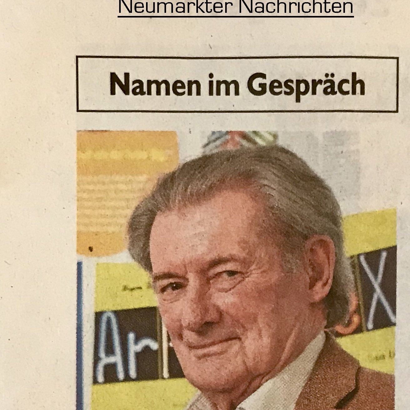 Grief about Dieter Fischer