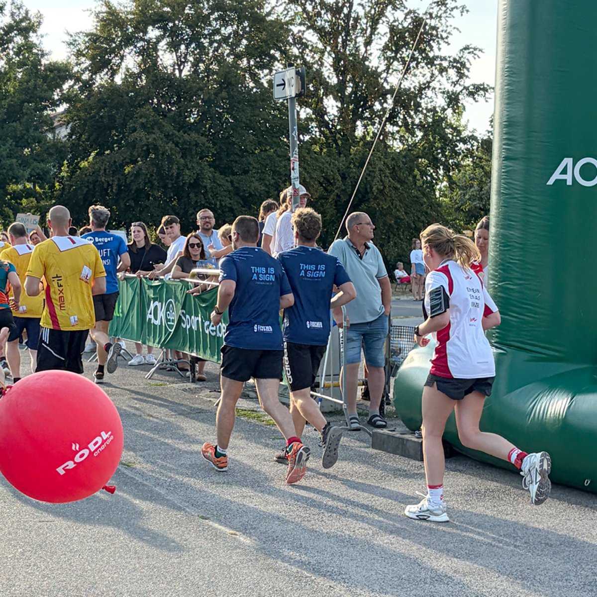 Zieleinlauf FISCHER Team