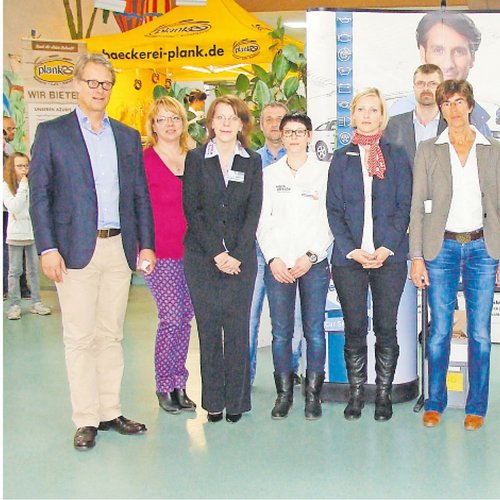 Fischer bei Ausbildungsbörse