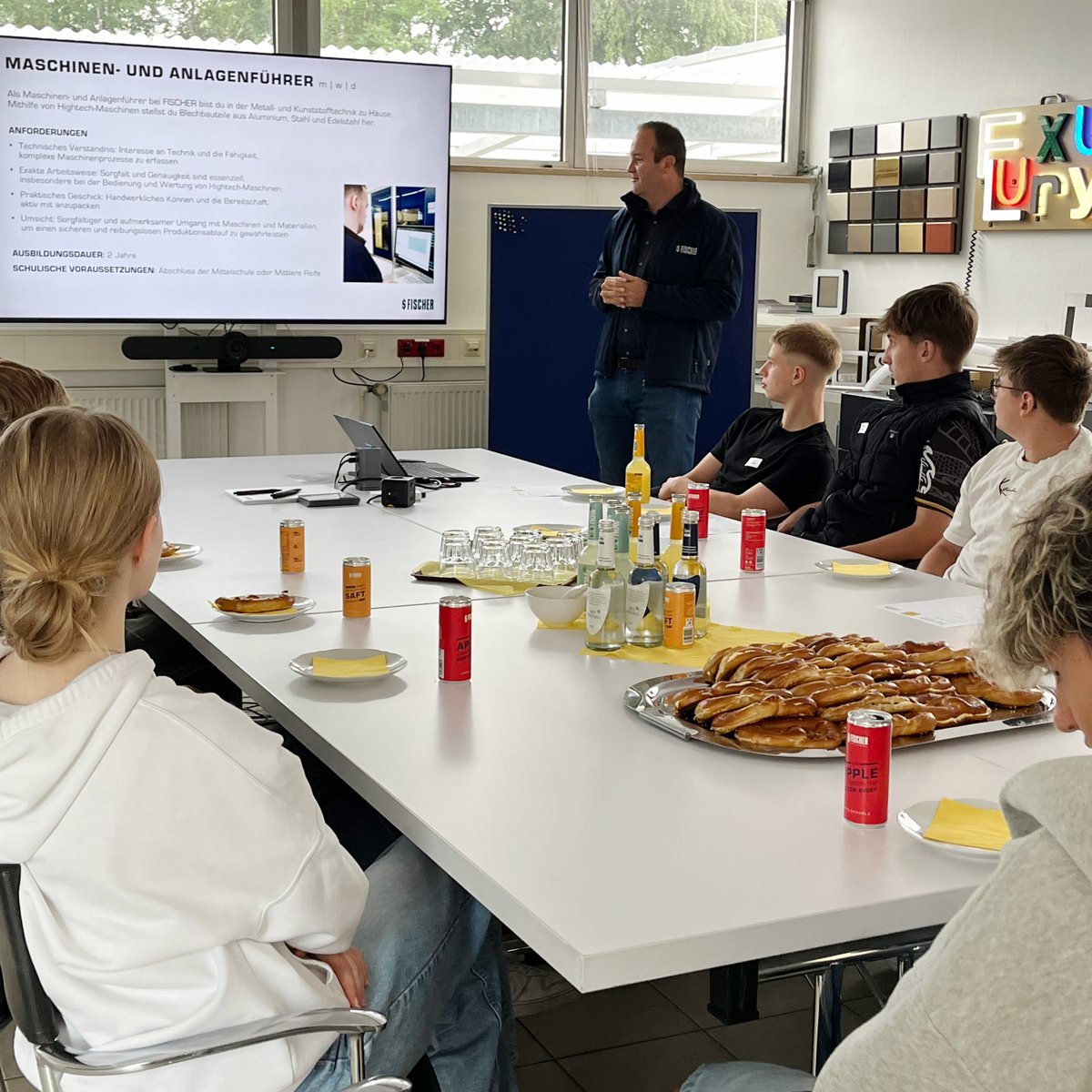 Präsentation Ausbildungsberufe bei FISCHER 