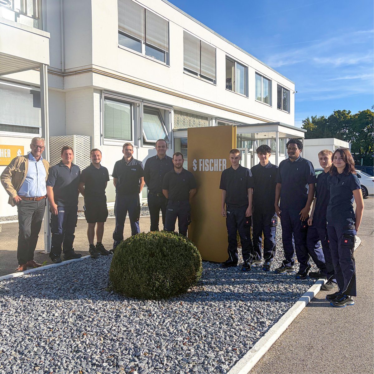 Ausbildungsstart bei FISCHER in Mühlhausen
