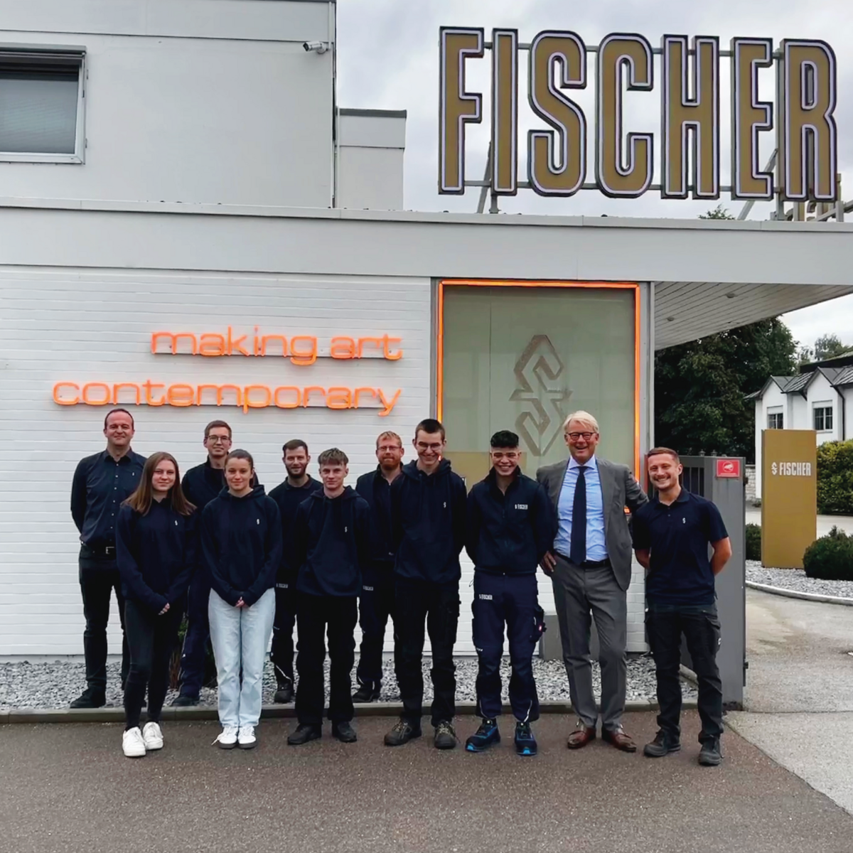 trainees at FISCHER