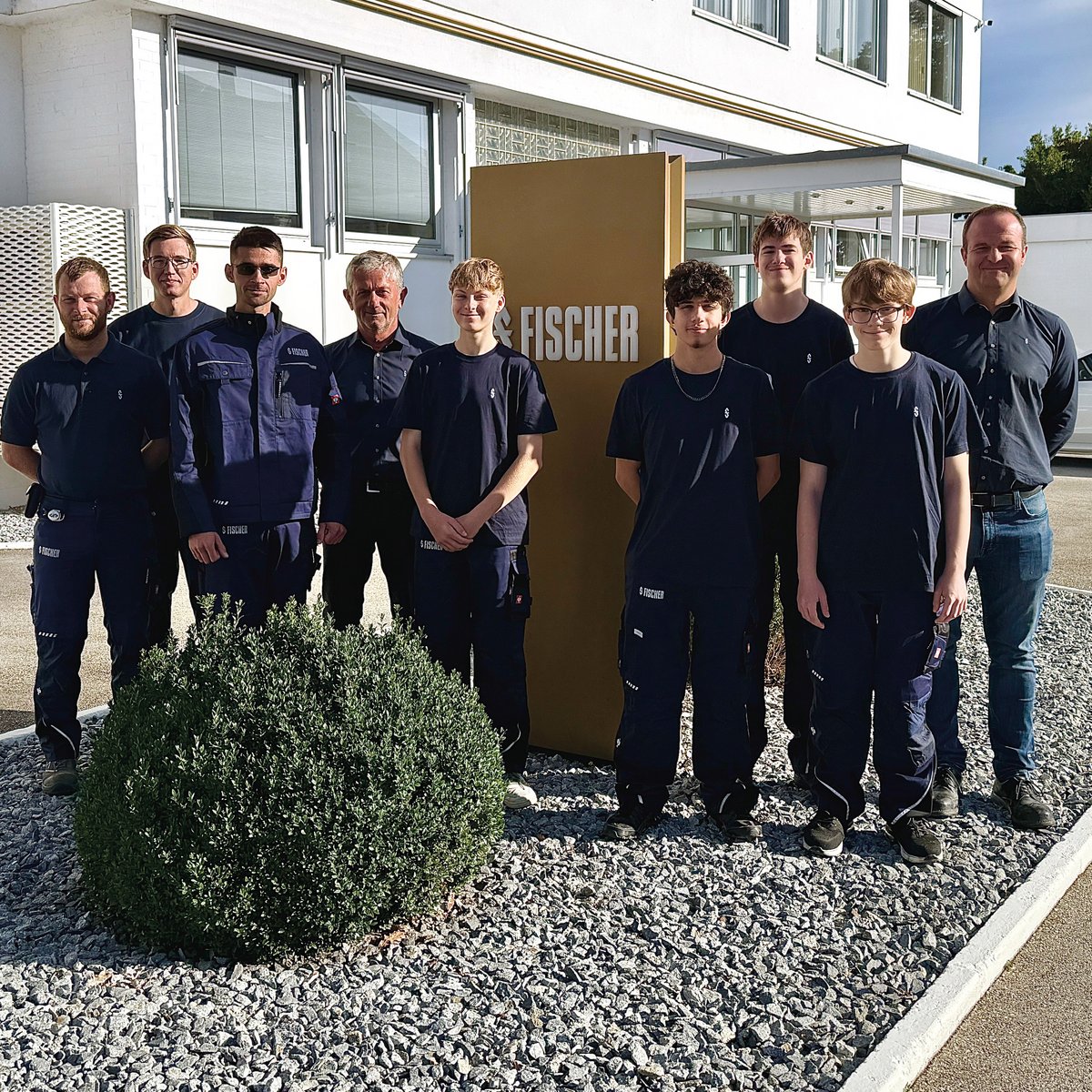 Ausbildungsstart bei FISCHER
