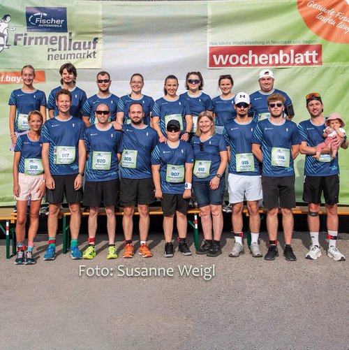 FISCHER Team beim Firmenlauf in Neumarkt