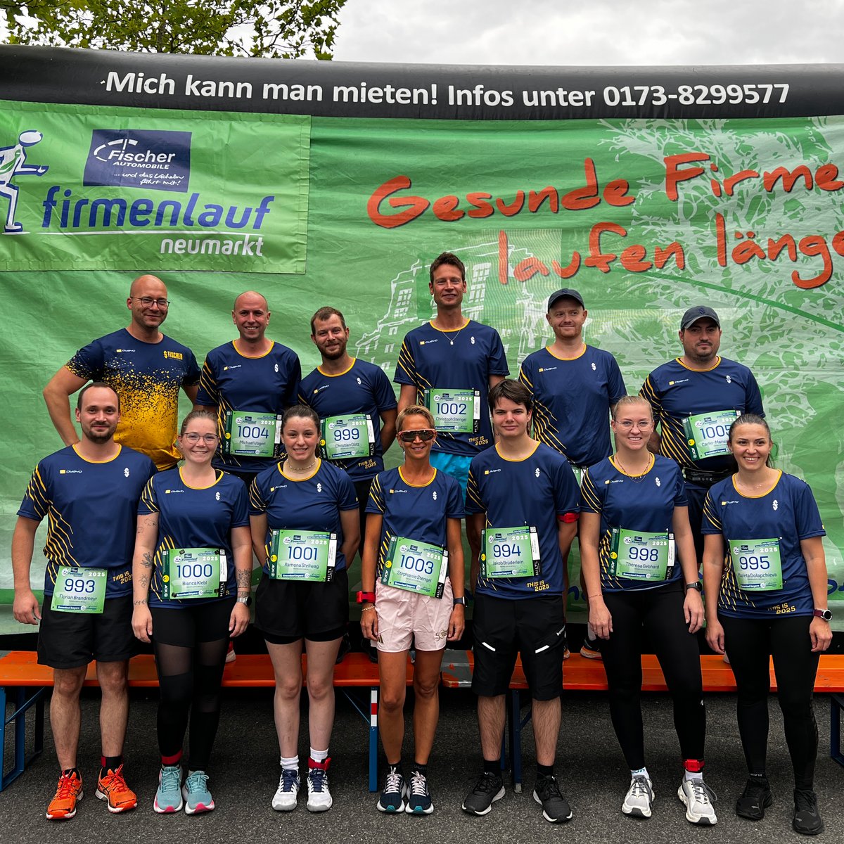 FISCHER Team Firmenlauf Neumarkt