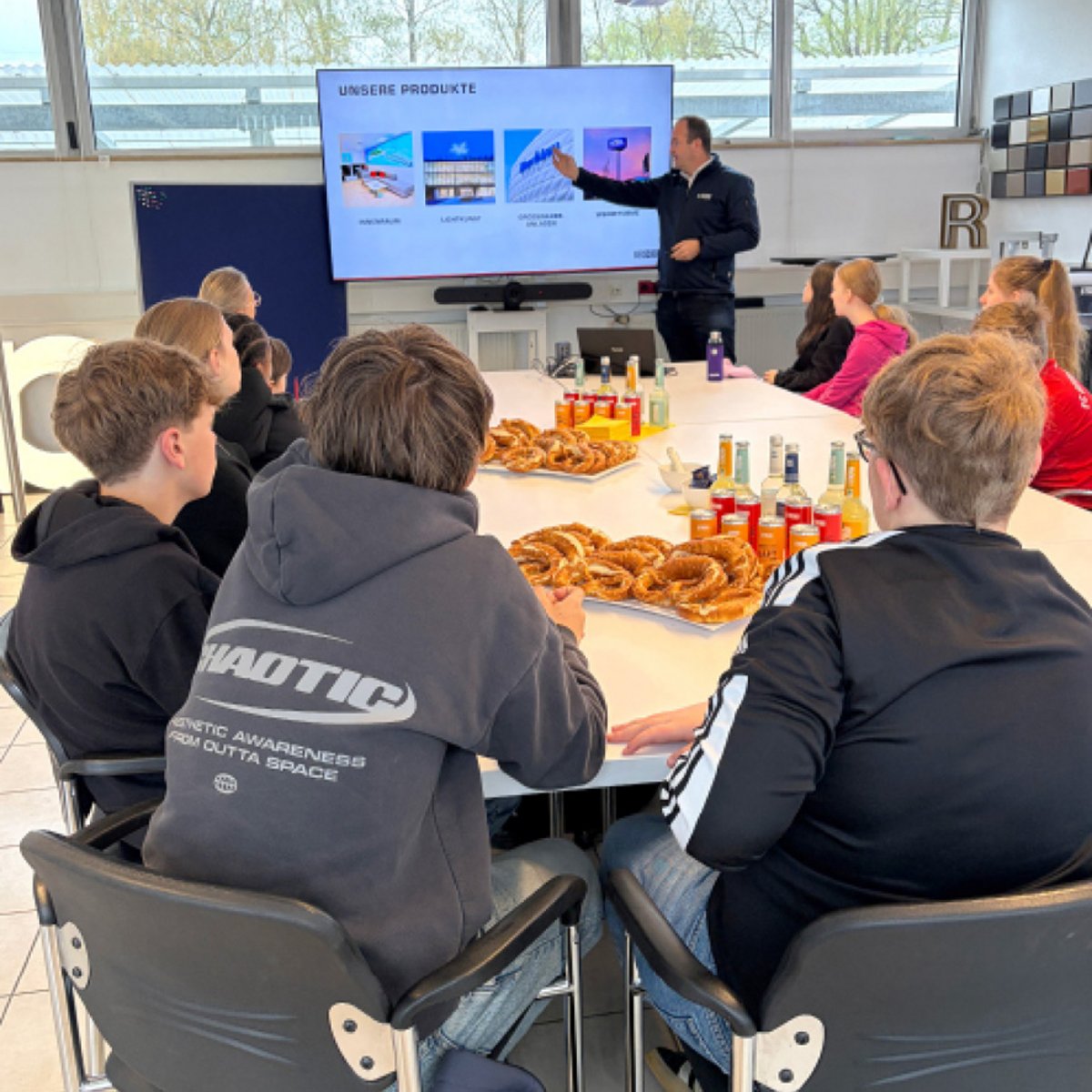 Schulklasse besucht FISCHER Mühlhausen