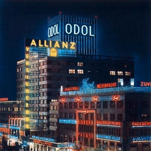 illuminated advertising