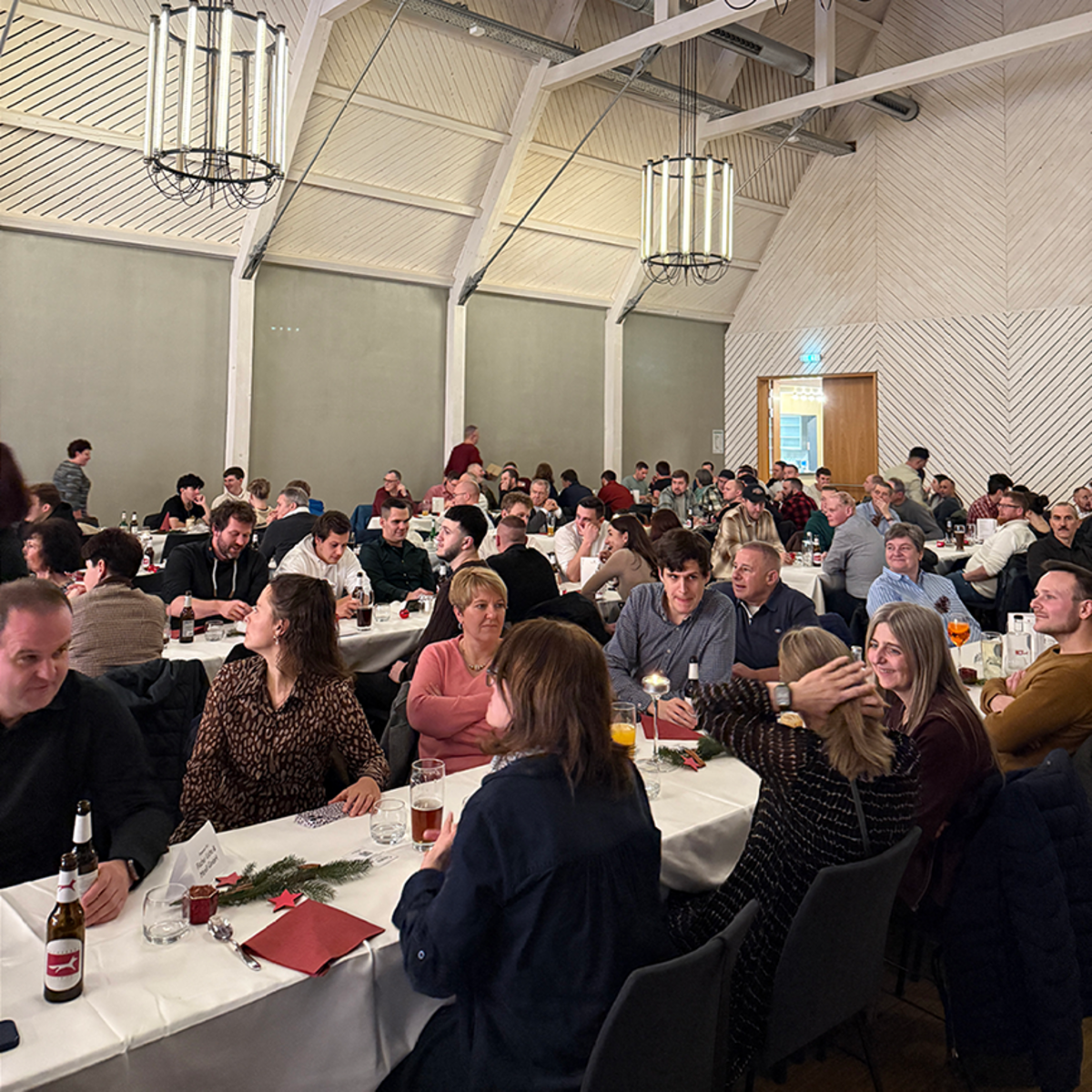 Fischer Weihnachtsfeier Mitarbeiter