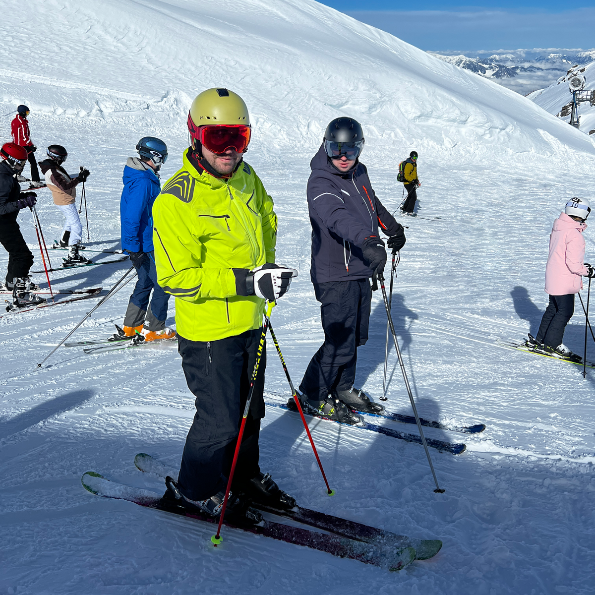 Skiing in Kaltenbach